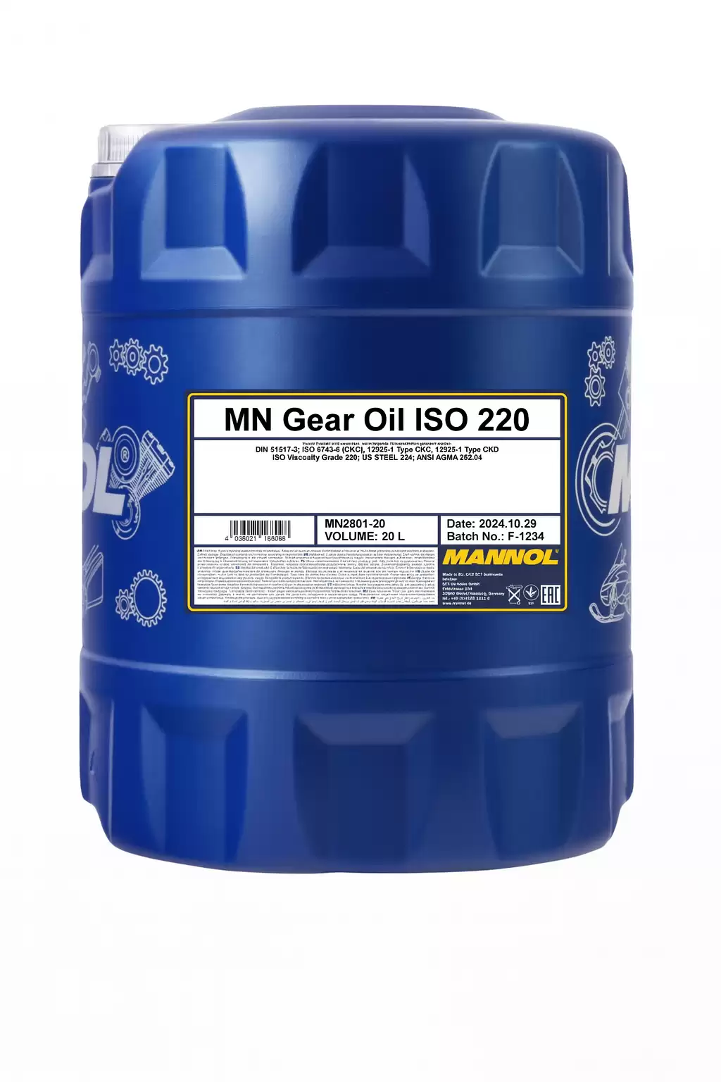 MANNOL Gear Oil ISO 220 2801