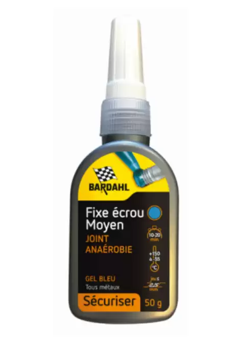 BARDAHL FIXE ECROU MOYEN BLEU 50GR