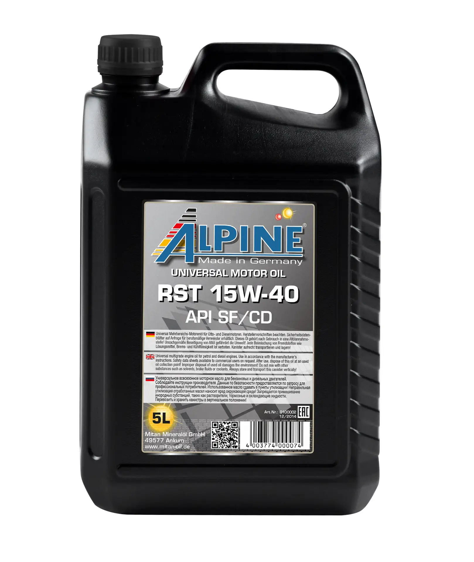 Alpine RST 15W-40