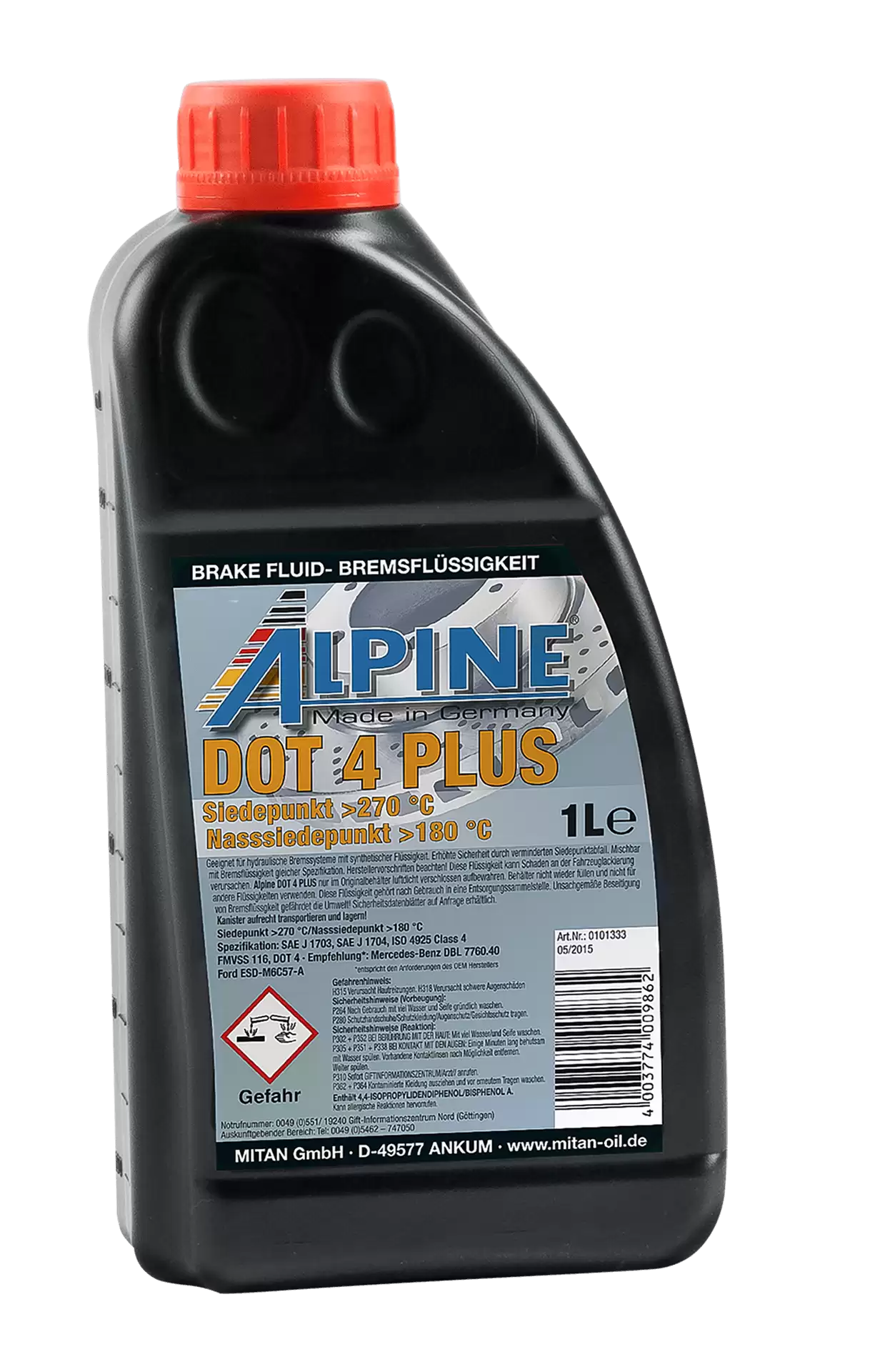 ALPINE BRAKE FLUID DOT 4+